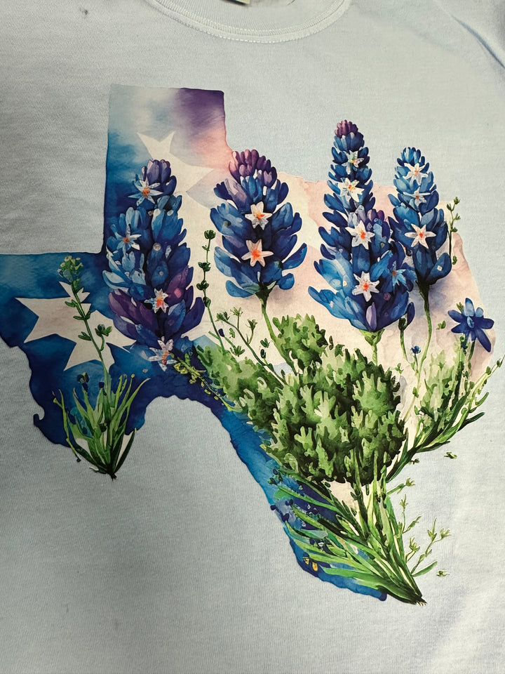 Texas Bluebonnet Tee