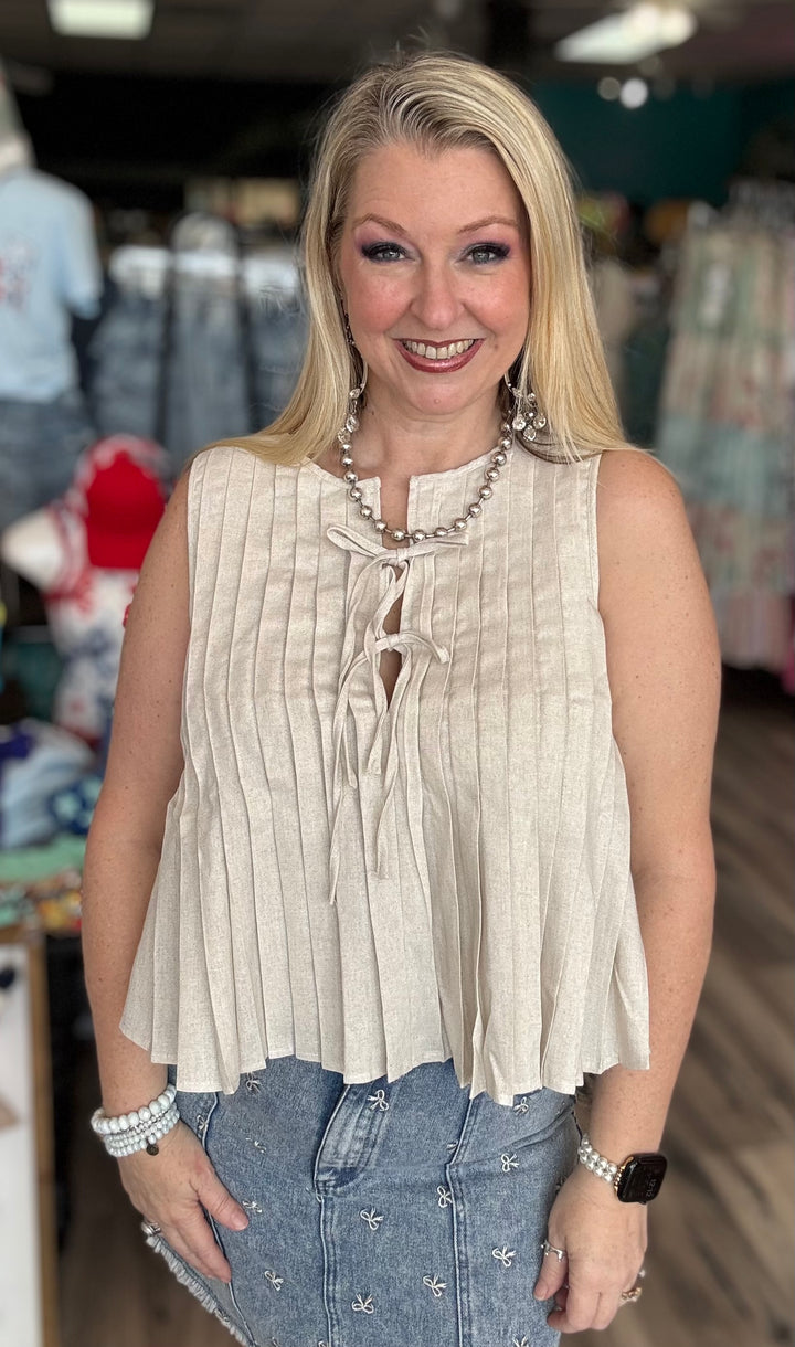 Kayan’s Pleated Top