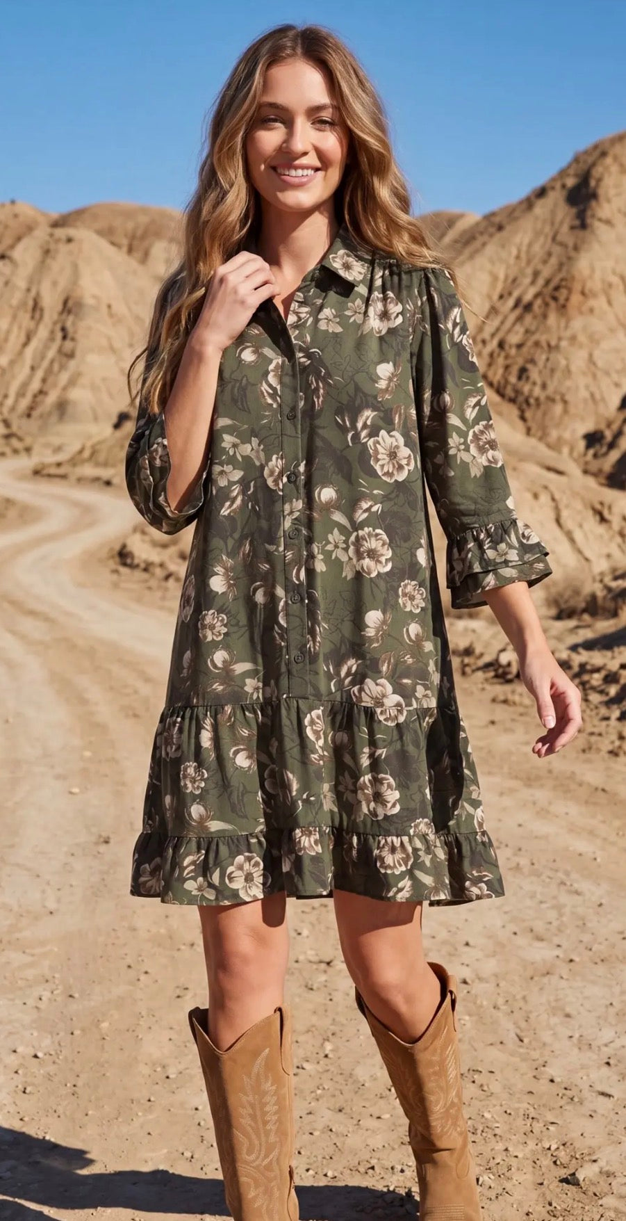 Rebecca’s Floral Dress