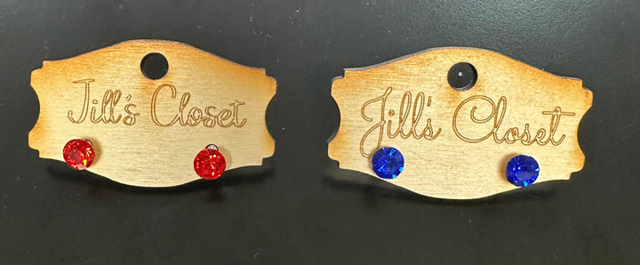 Rhinestone Stud earrings