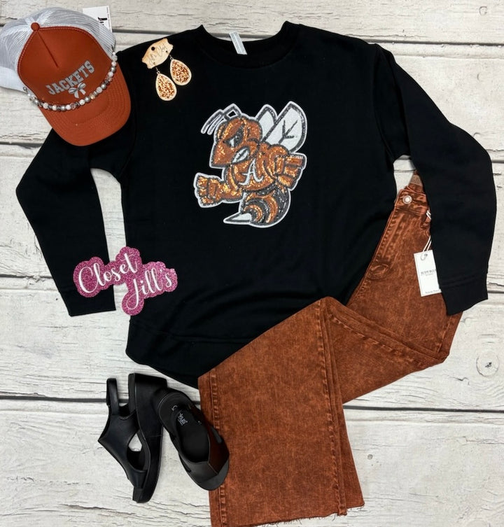 Sequin Sting Sweatshirt