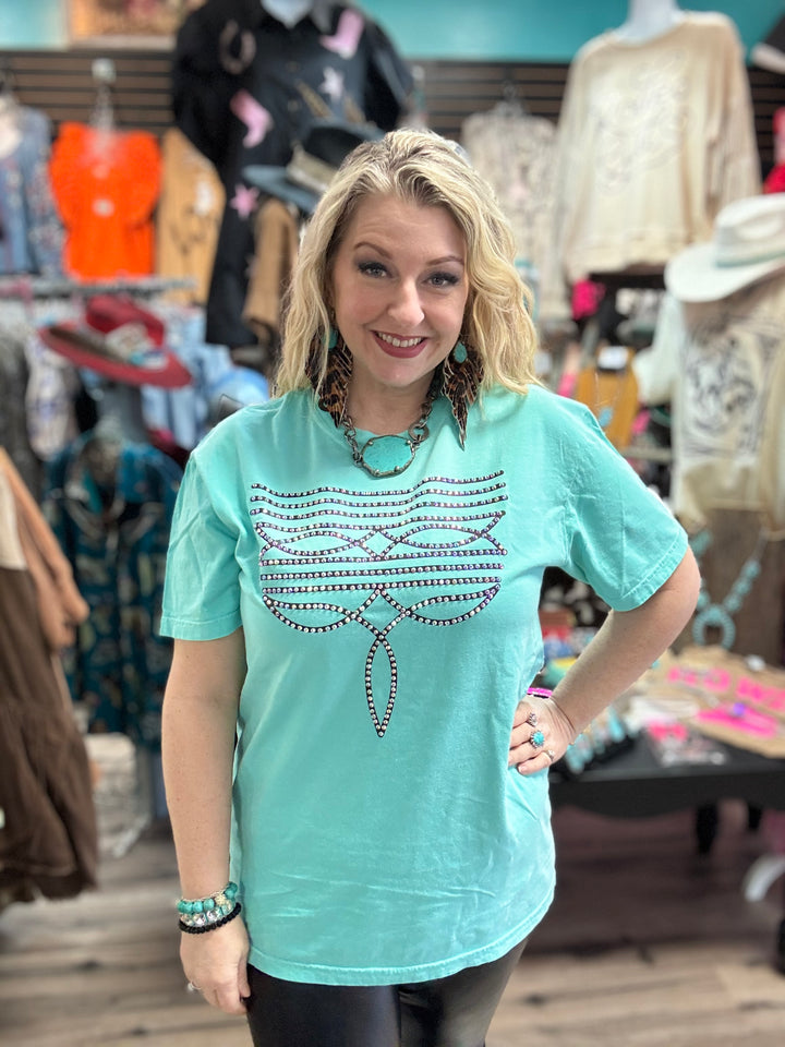 Bootstitch and Bling Shirt