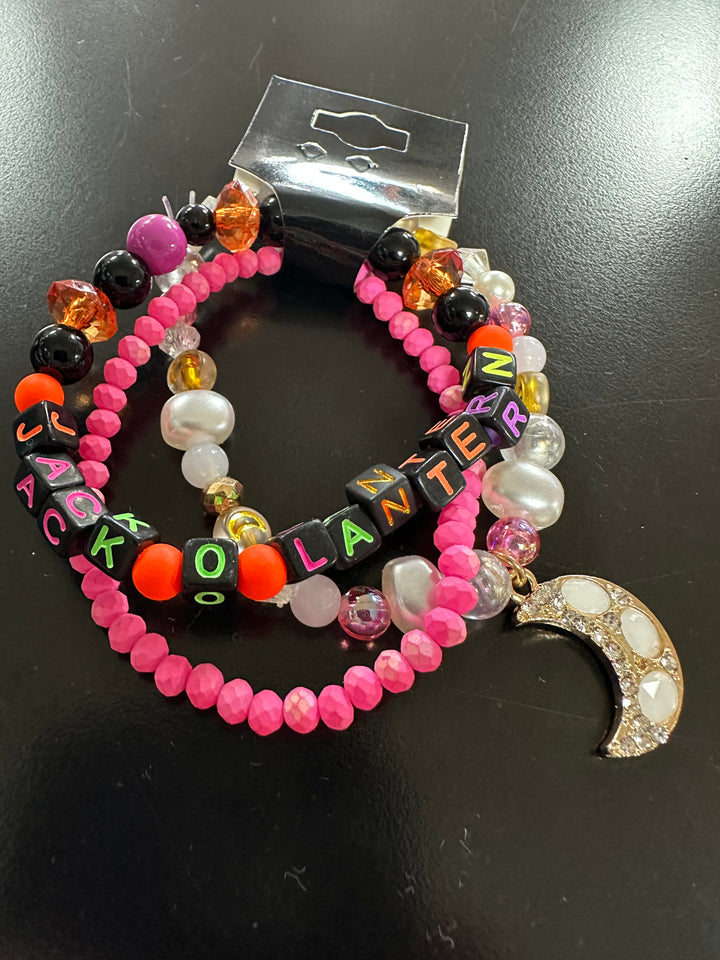 Triple Stack Halloween Bracelet