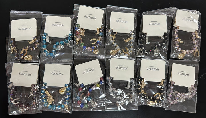 Western Beaded Charm Bracelets