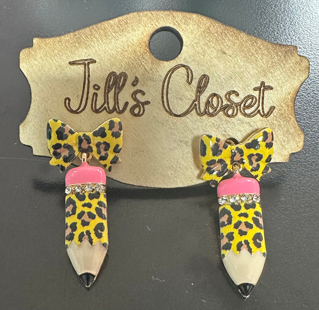 Teacher Pencil Earrings