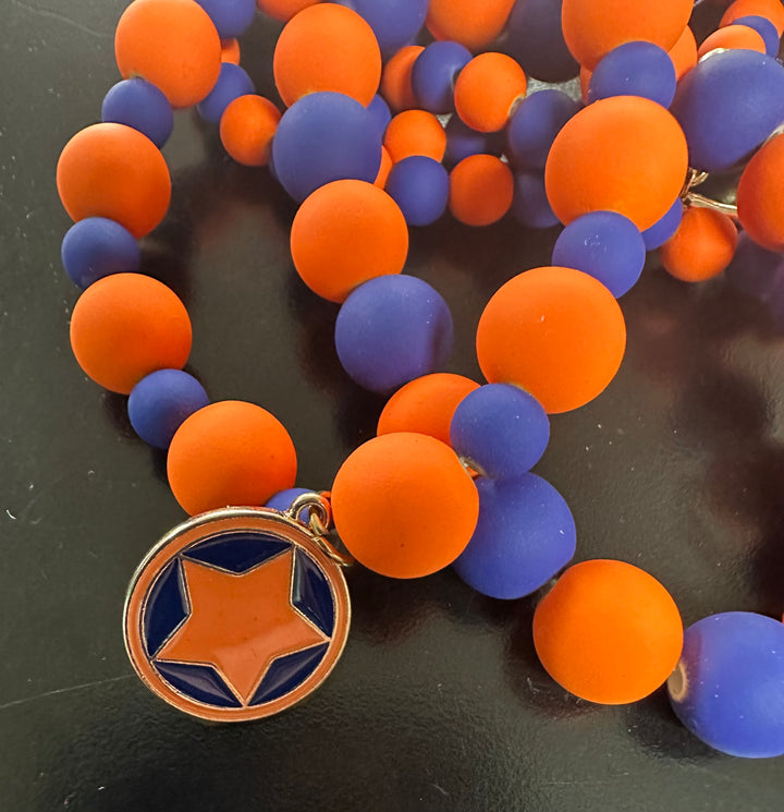 Stacked Baseball Bracelet Set