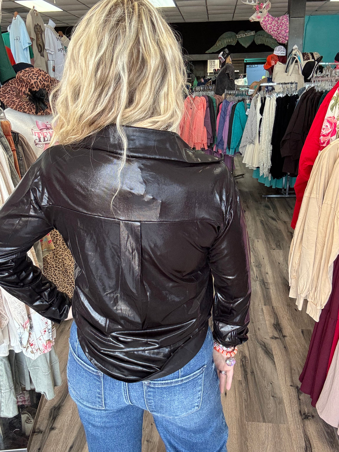 Ozzy’s Metallic Blouse
