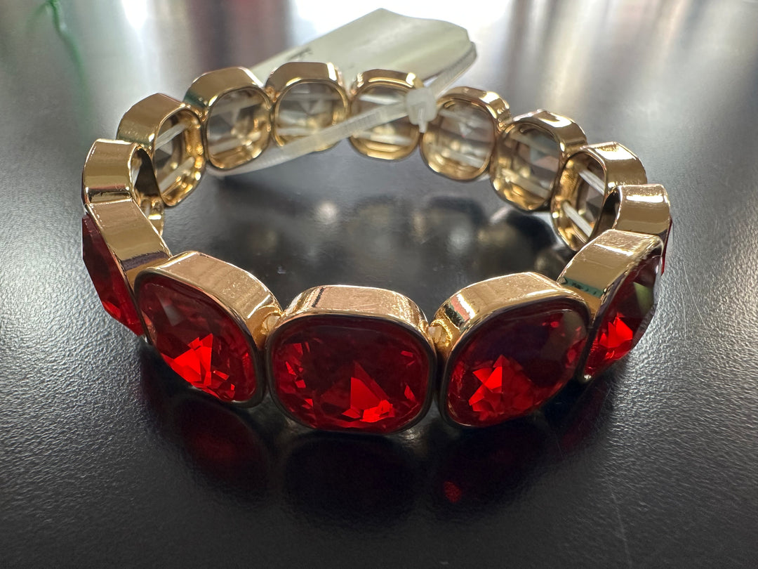 Jewel toned Bangle Bracelets