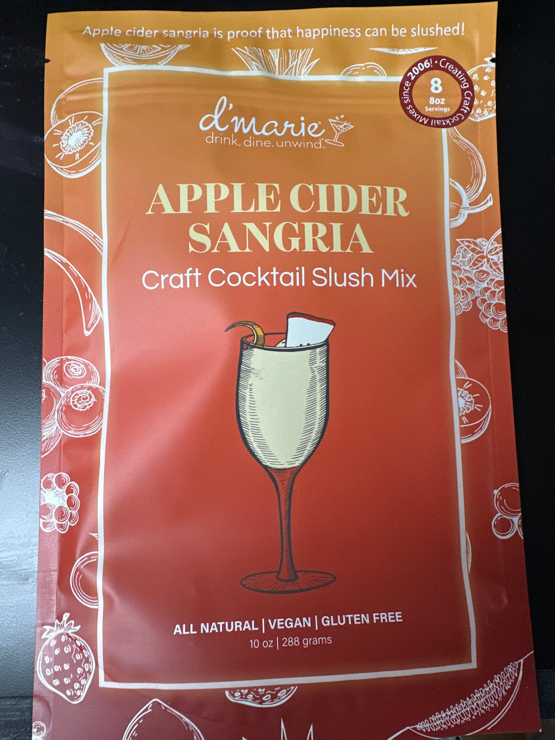 de’marie The Original Craft Cocktail Slush Mix - Fall Flavors