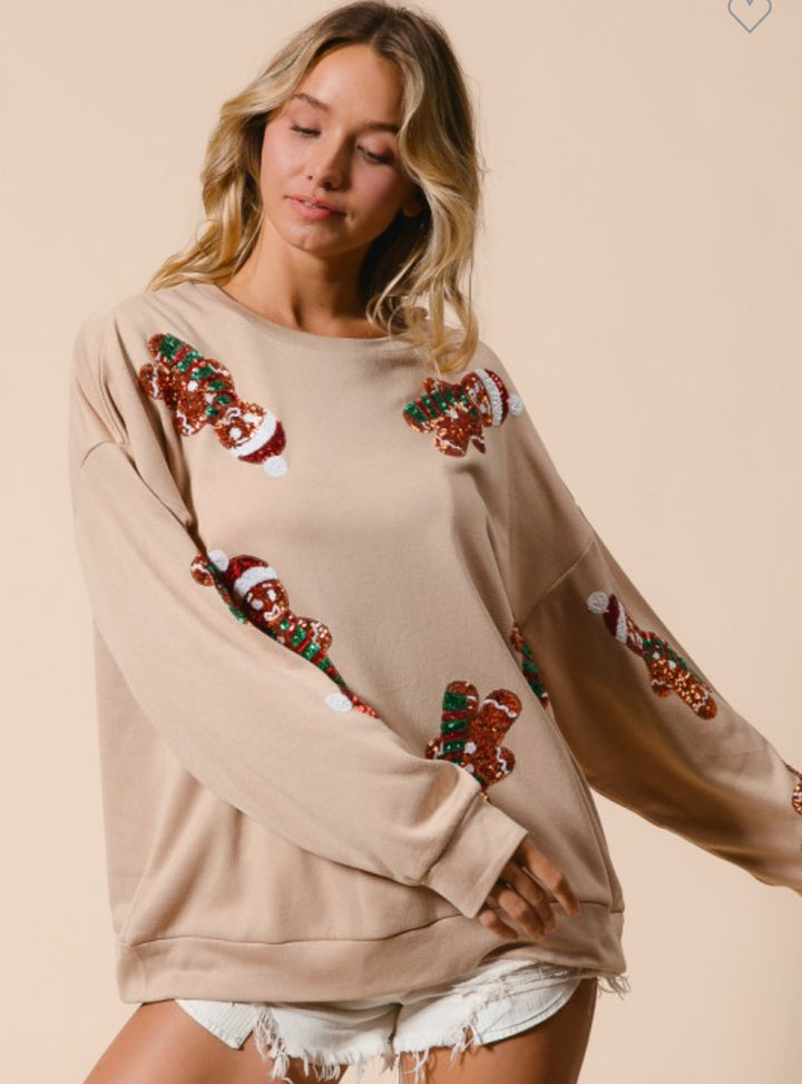Gingerbread Man Sweater