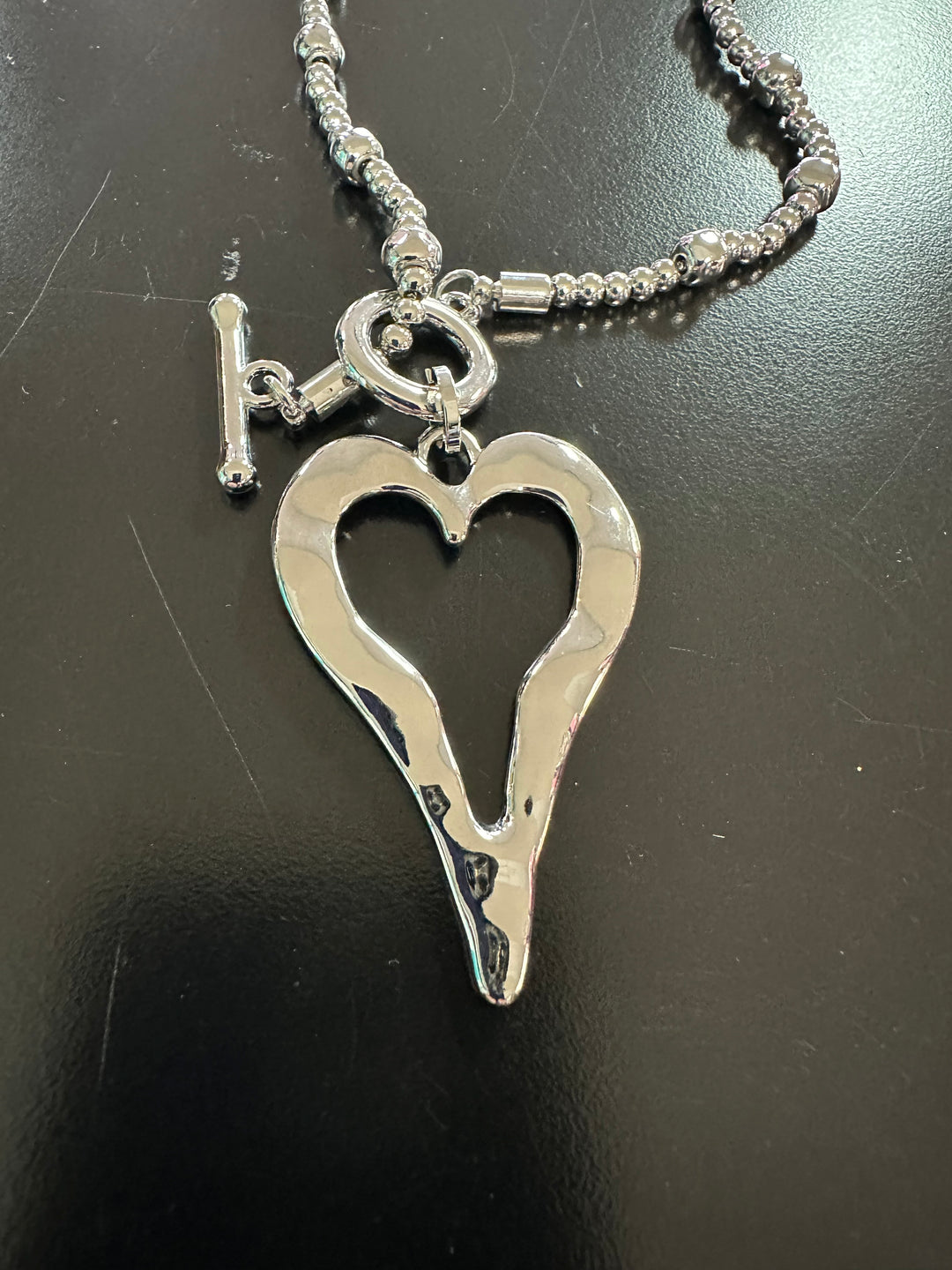 Heart Necklace & Earring Set