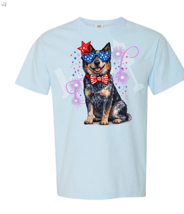 Patrotic Dog Breed Tee