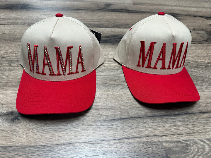 Mama or USA Blinged Trucker Hat