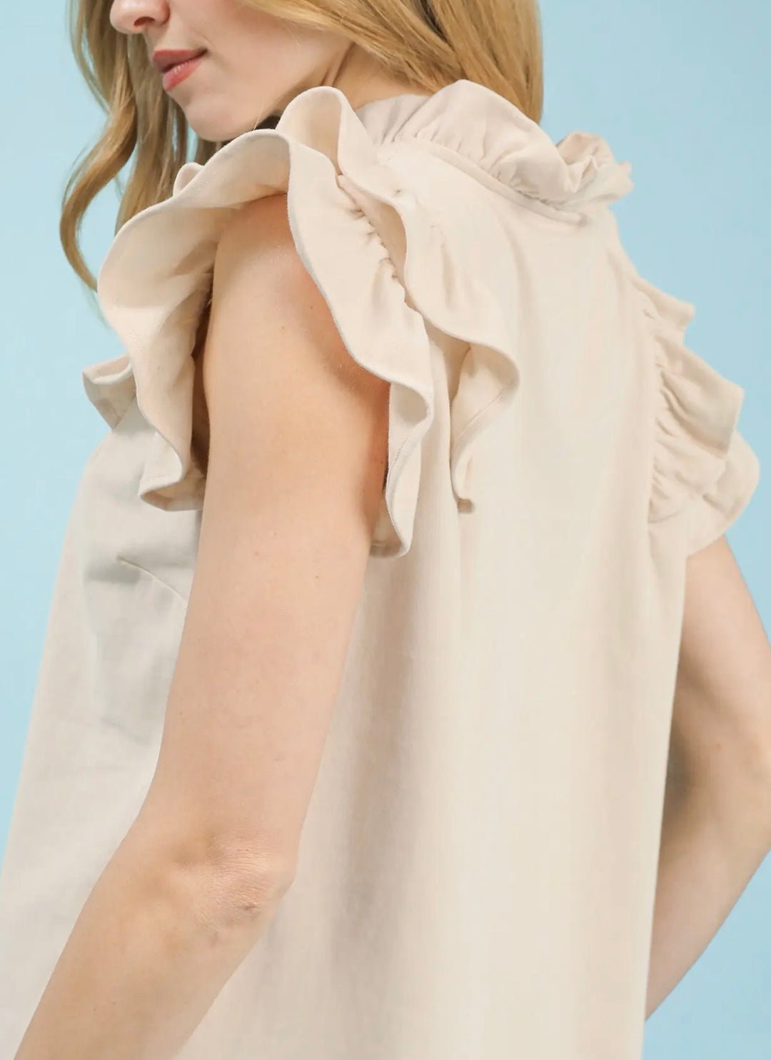 Summer’s Ruffled Top