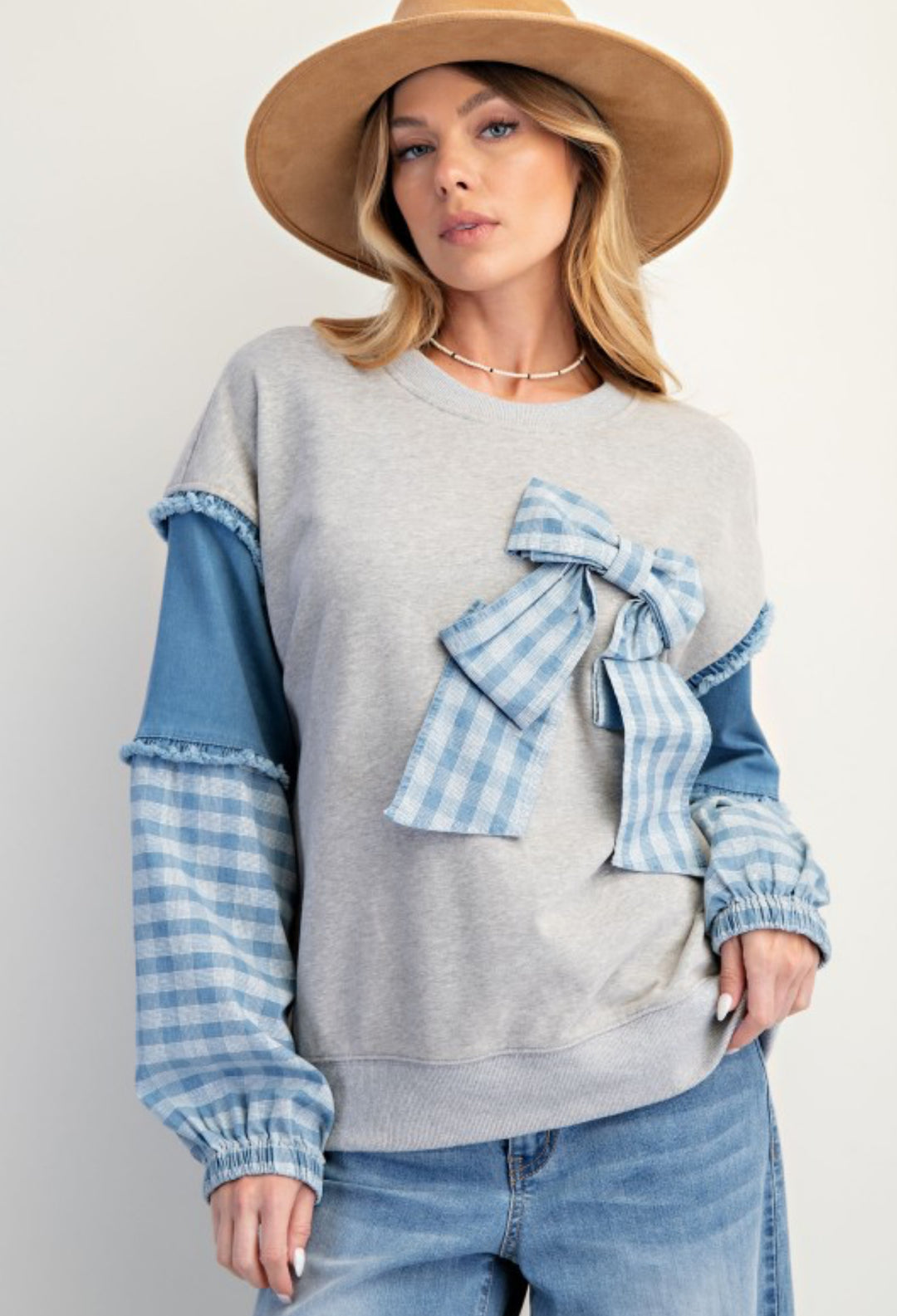 Charlotte’s Bow Sweatshirt