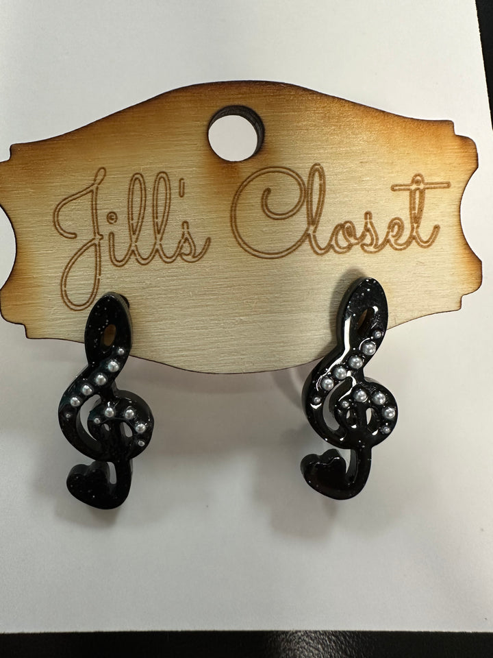 Musical Note Earrings