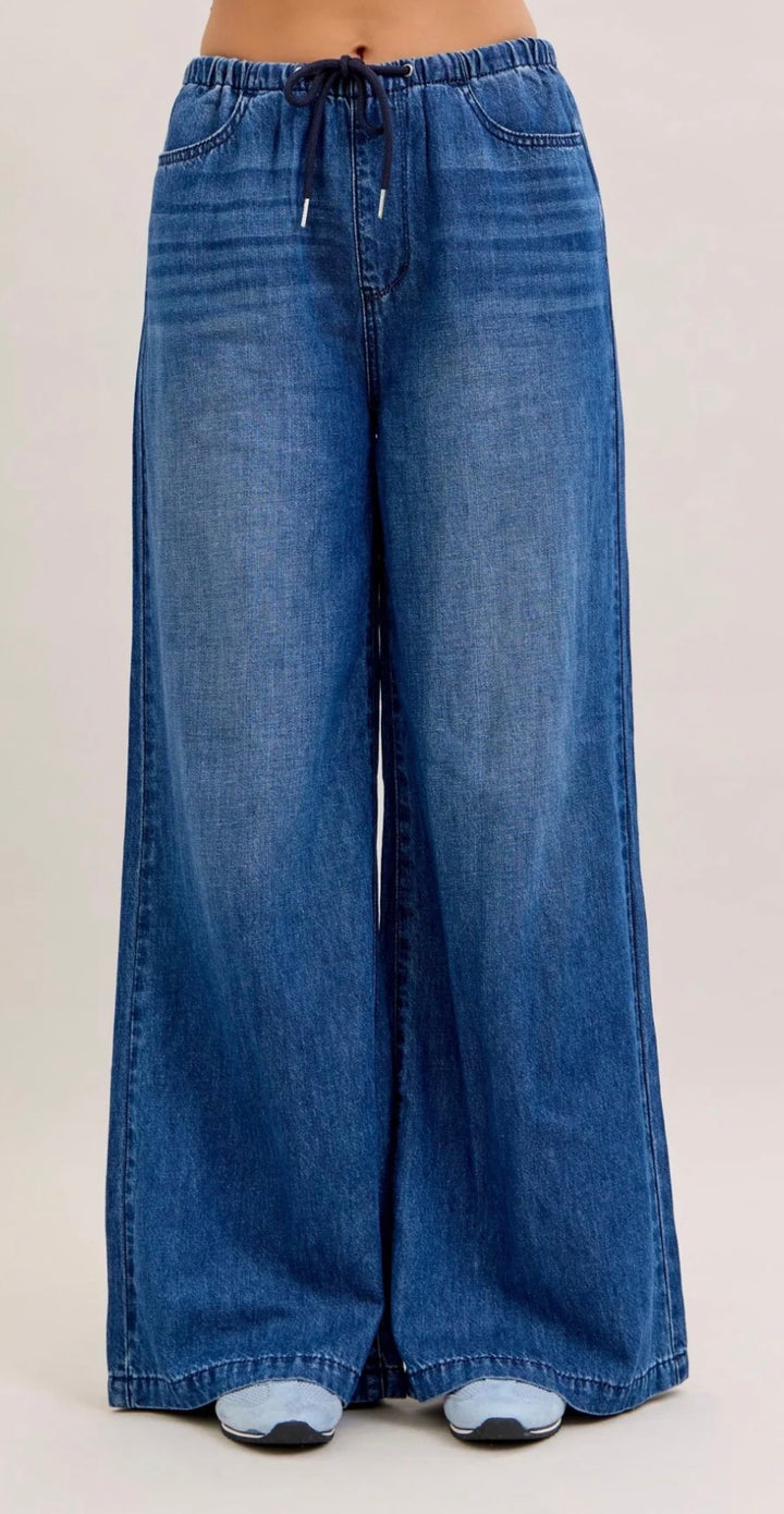 Judy Blue HW Palazzo Pants