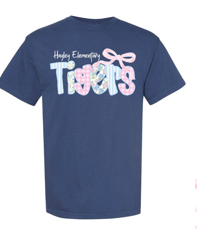 Fancy Floral School Spirit Tee