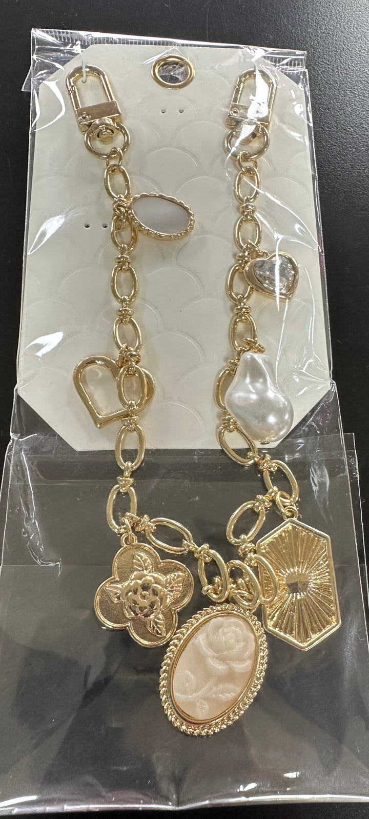 Golden Purse Chain Charms