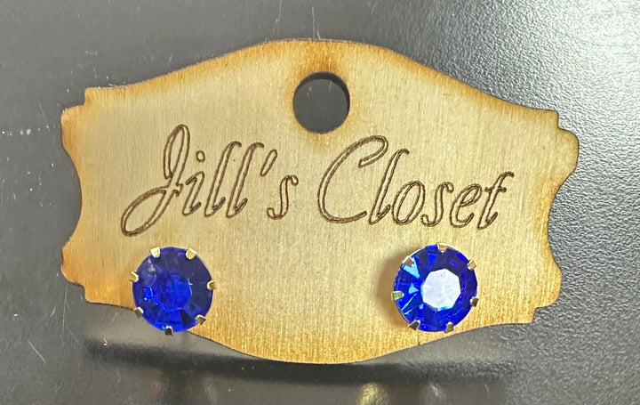 Crystal Stud Earrings