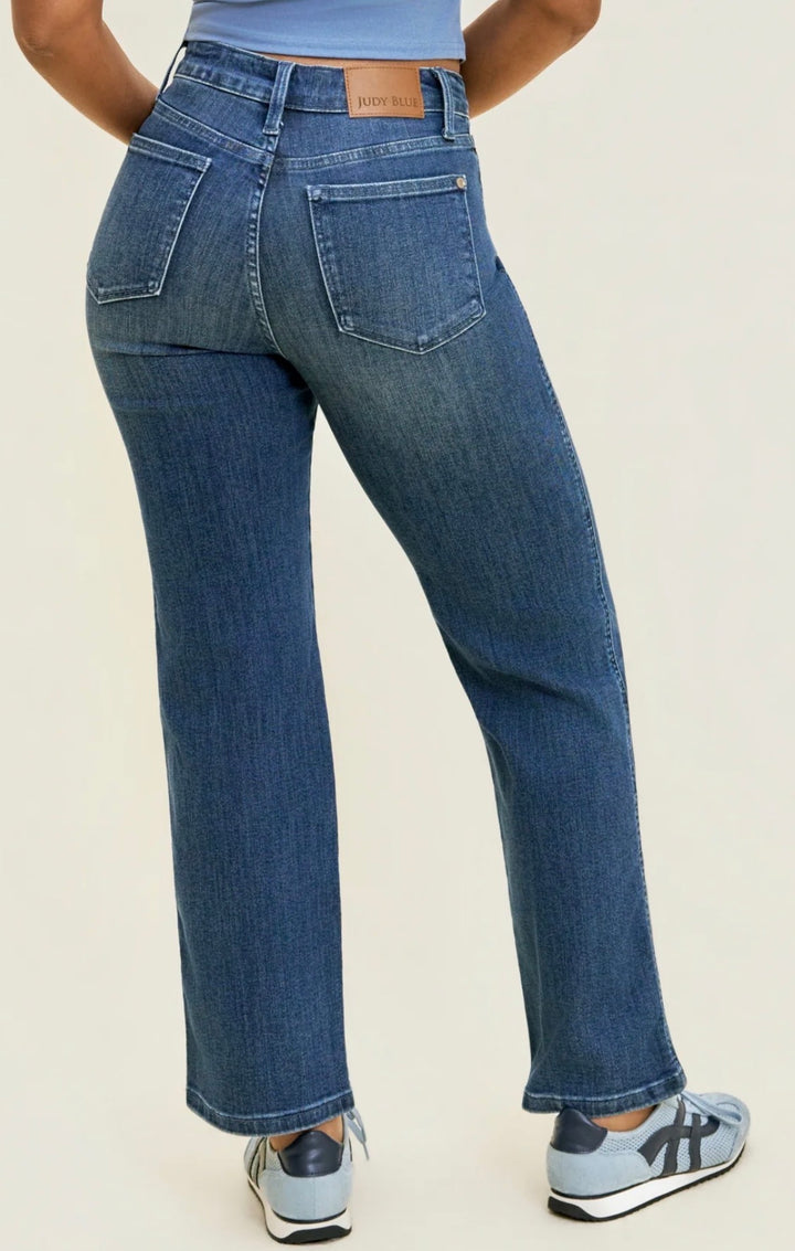Judy Blue MR Tummy Control Straight Jeans