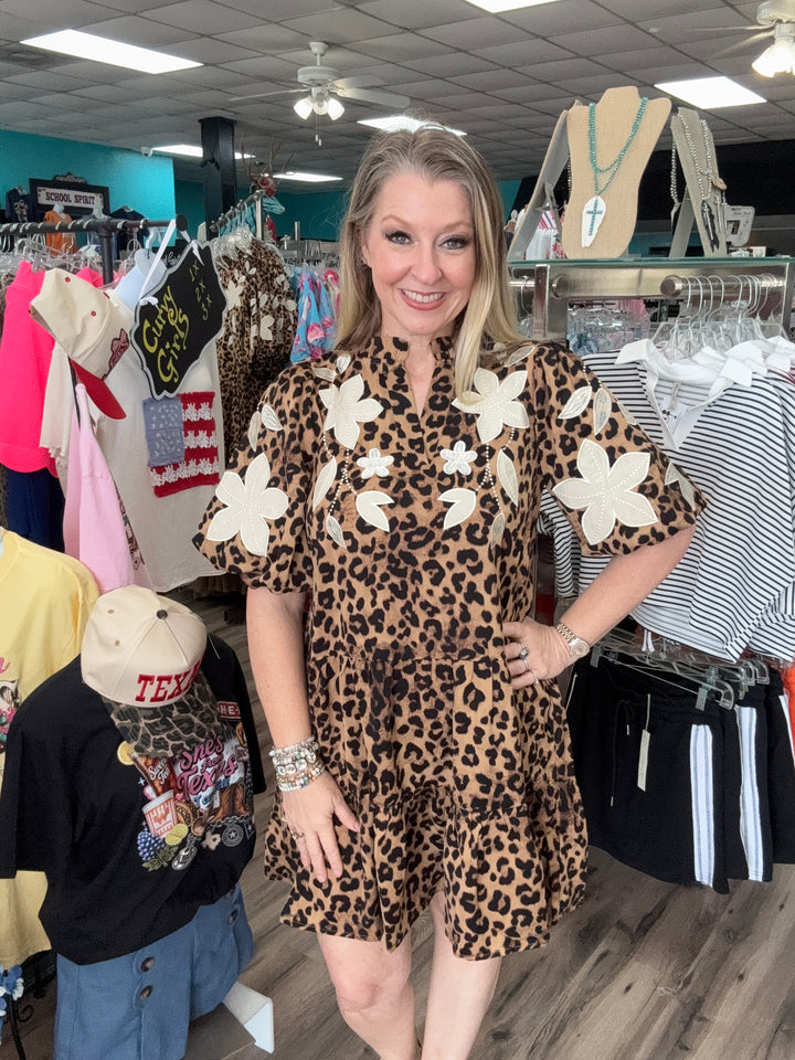 Wildflower Leopard Dress