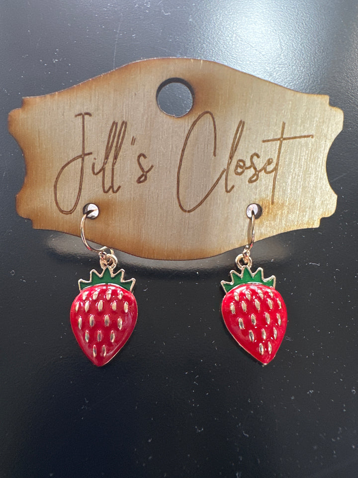 Strawberry Earrings
