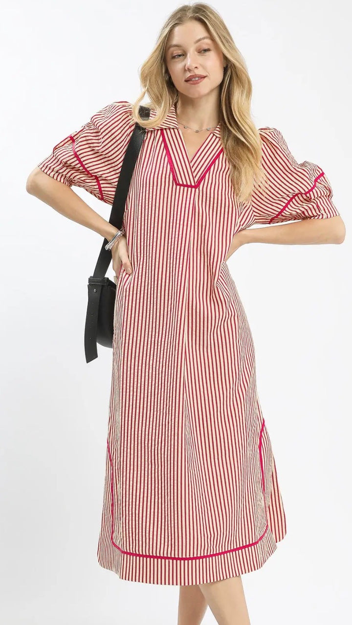 Striped Maxi Dress