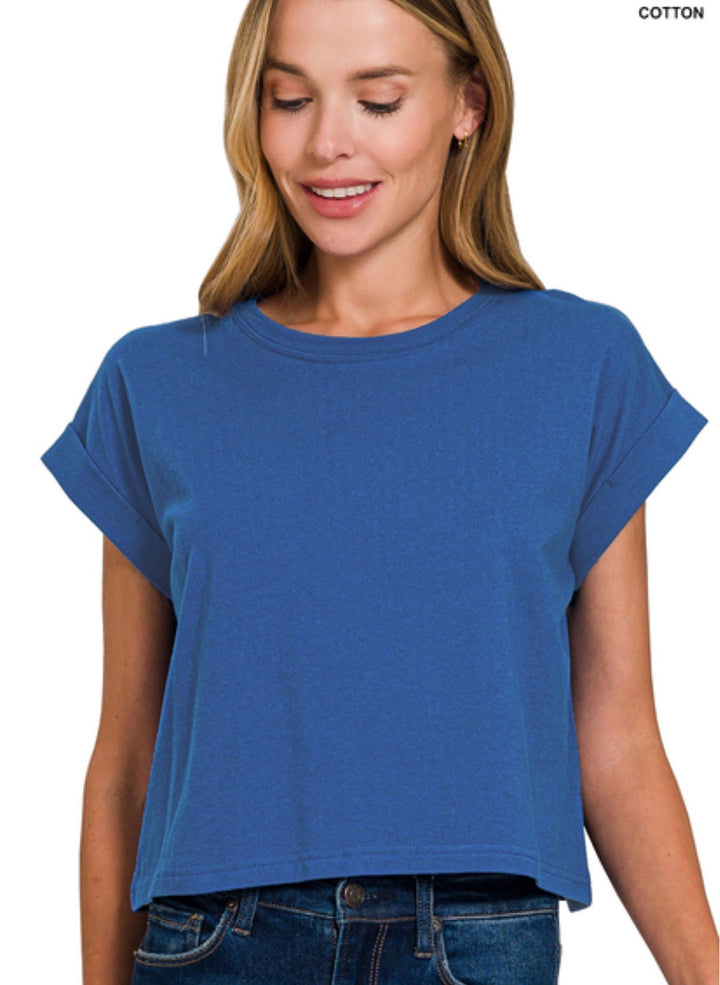 Meg’s Cropped Tee