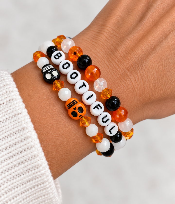 Triple Stack Halloween Bracelet