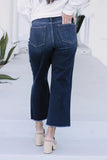 Judy Blue Cropped HW jeans