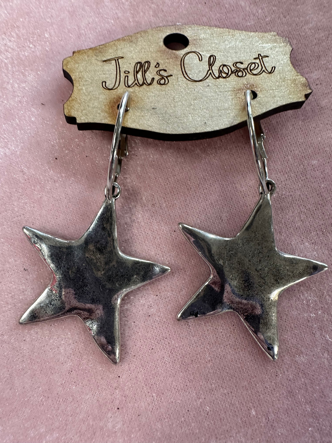 Silver Western Earrings