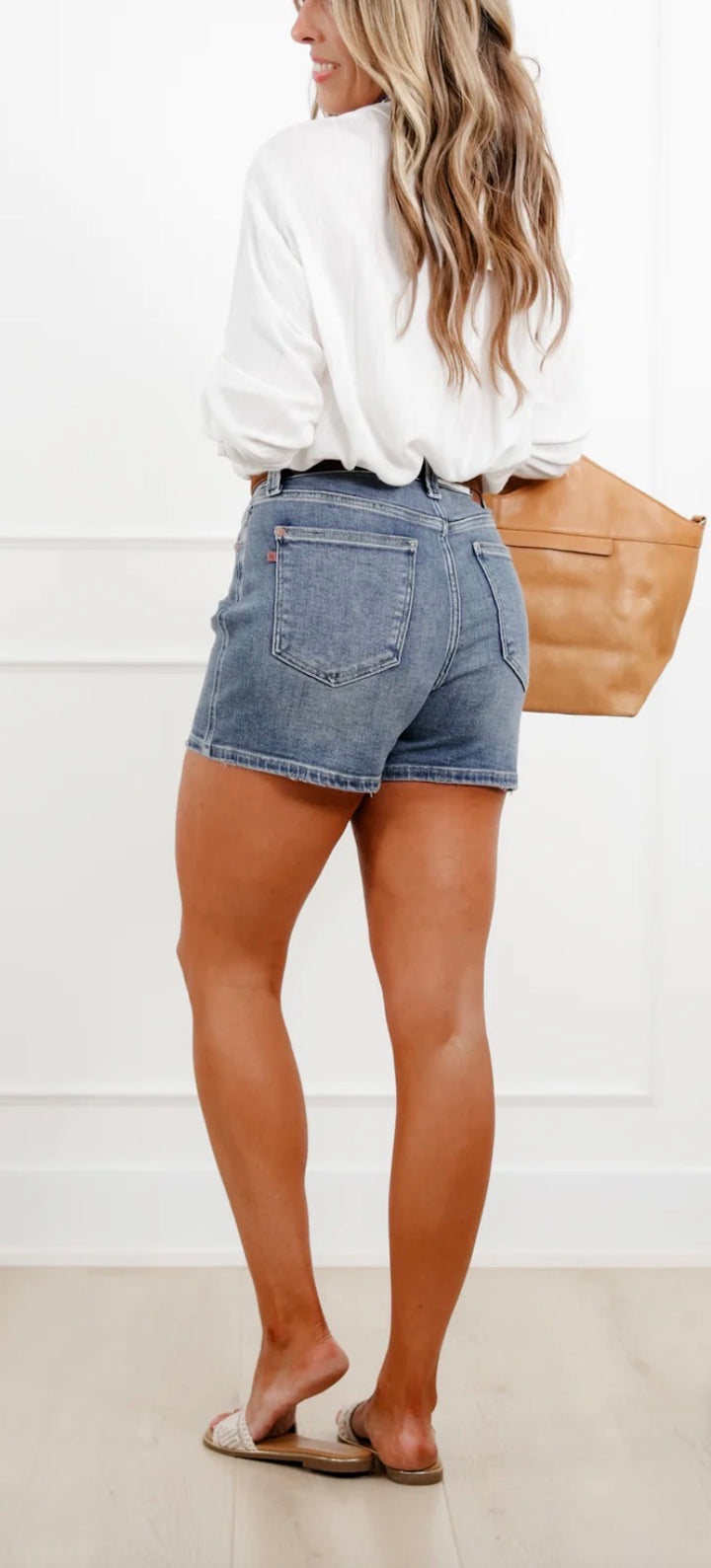 Judy Blue HW Slim Short