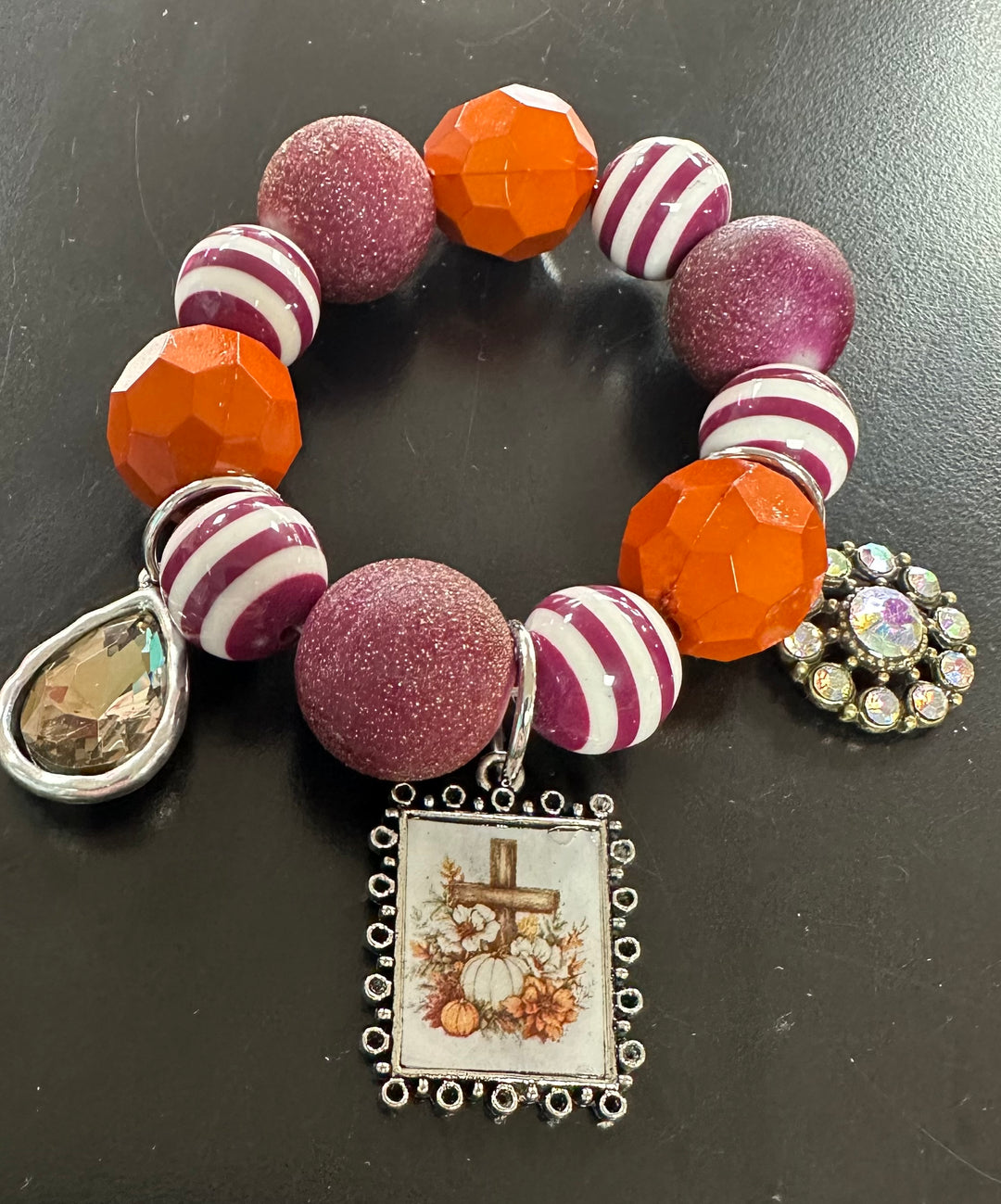Fall Chunky Bling Bracelets
