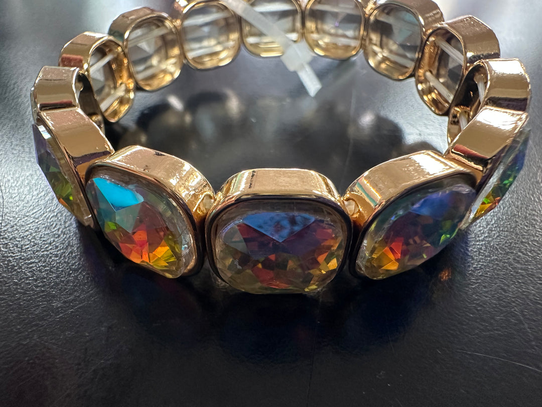 Jewel toned Bangle Bracelets