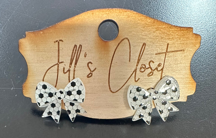 Little Bows Sports Stud Earrings