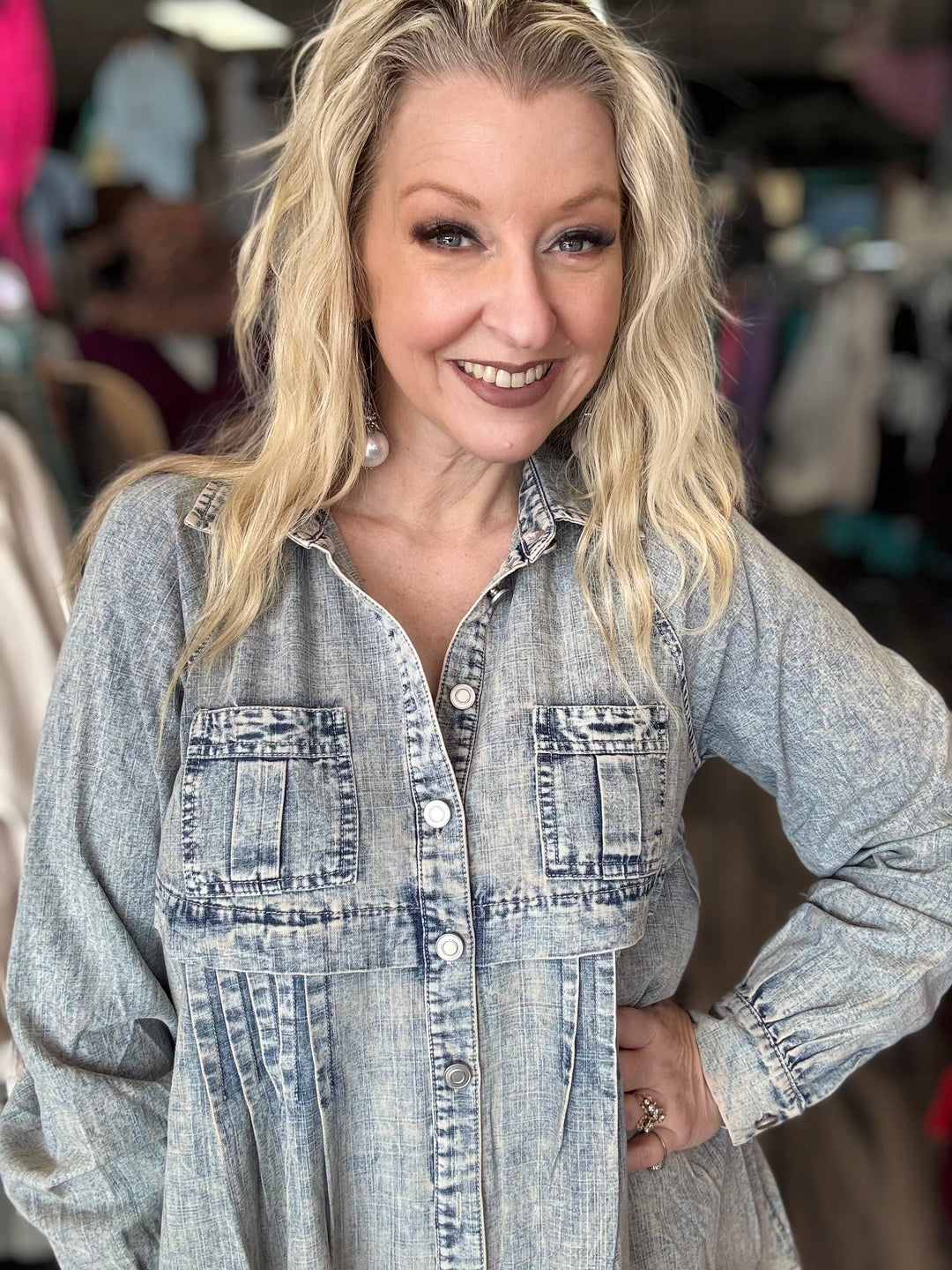 Work Shirt Dress
