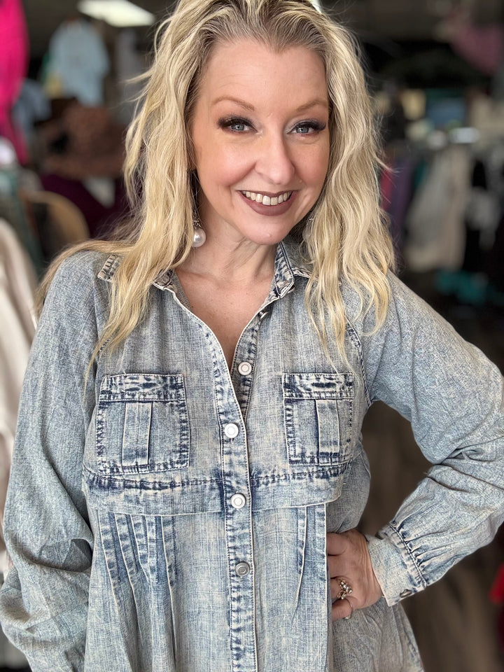 Work Shirt Dress