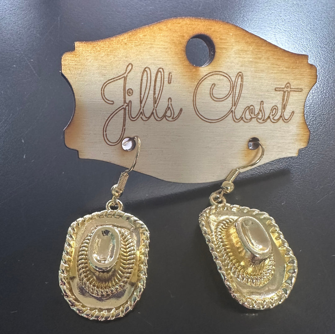 Cowboy Hat Earrings