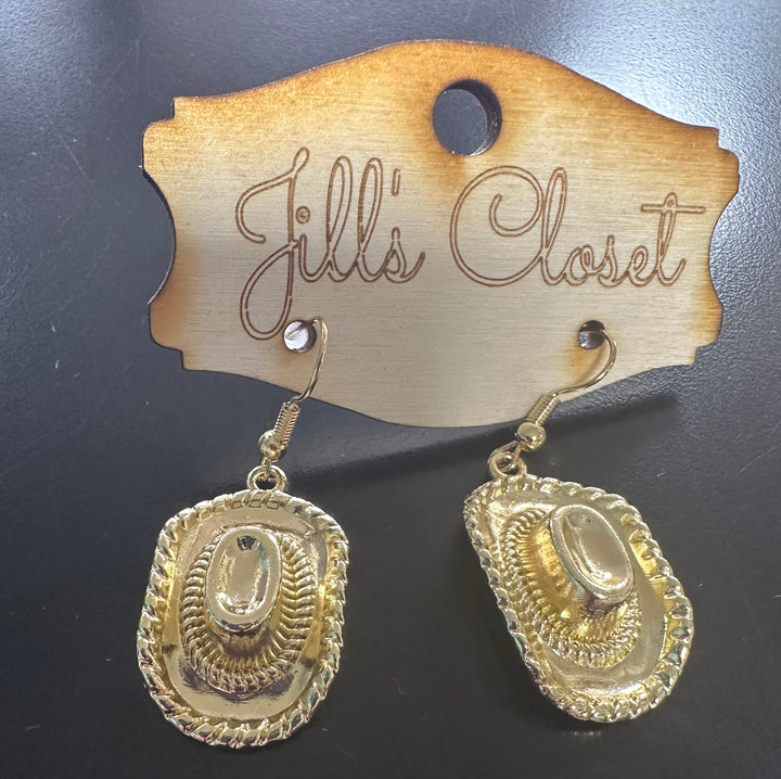 Cowboy Hat Earrings
