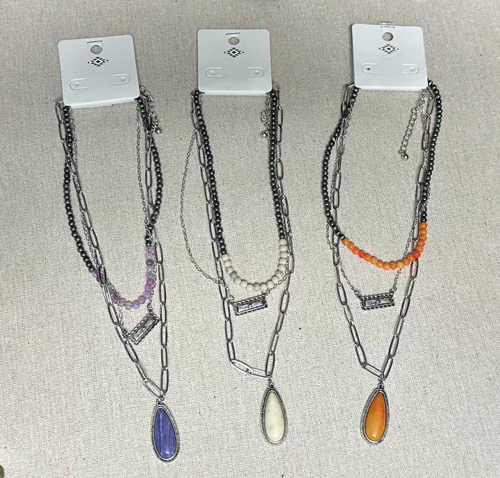 Triple Necklace Set