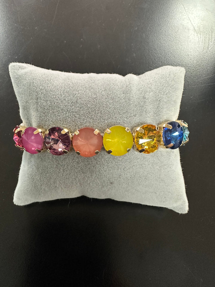 Bling Faceted Stone Bracelets
