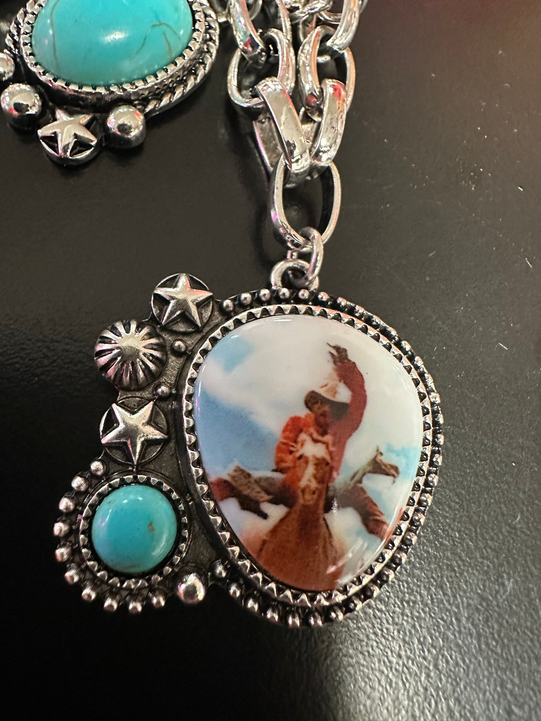 Rodeo Cowboy charm Bracelet