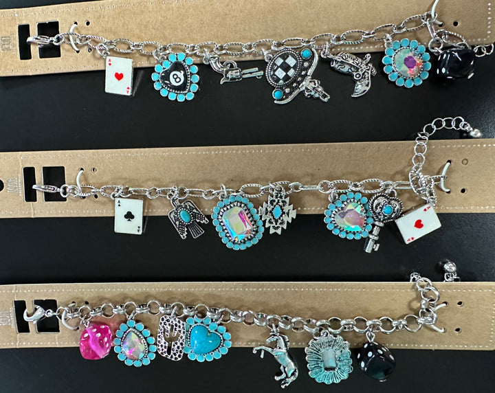 Turquoise Charm Bracelet