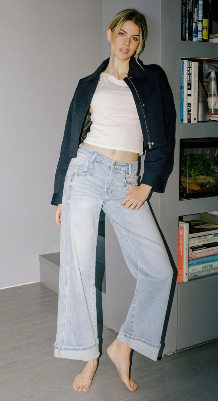 Wild Horses Cuffed Jeans