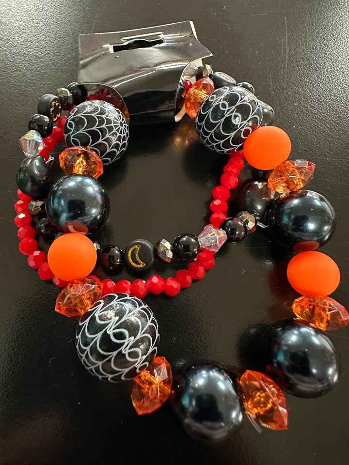 Triple Stack Halloween Bracelet