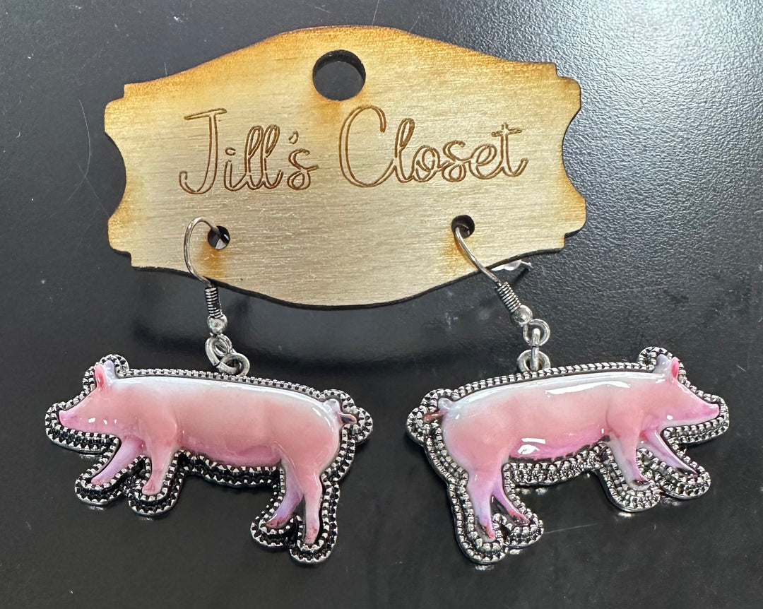 Show Farm Animal Earrings