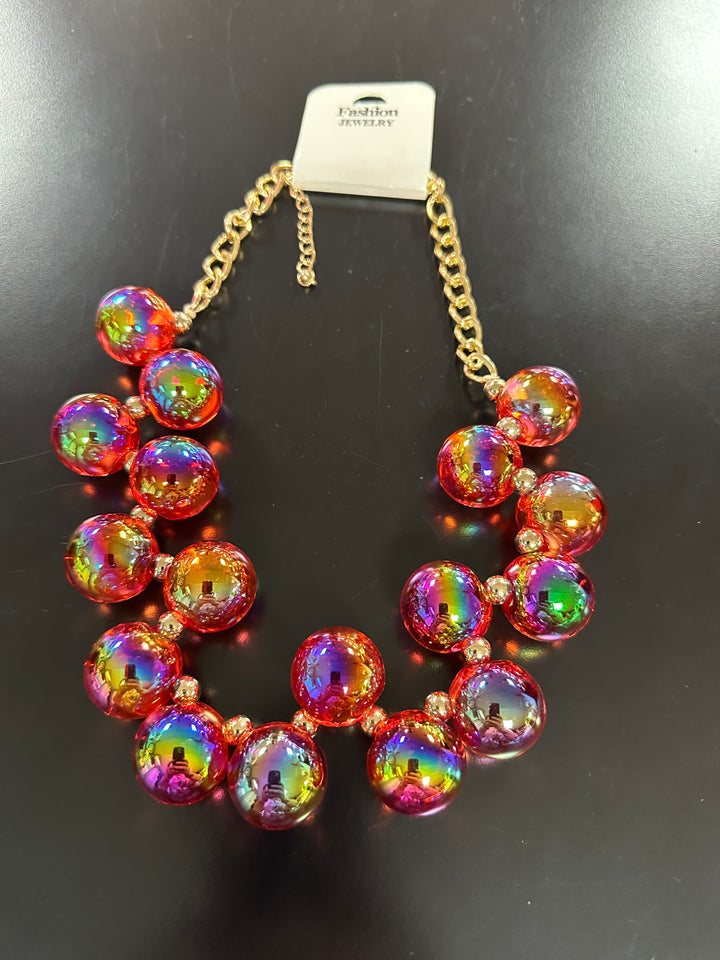 Angie’s Big Ball Necklaces