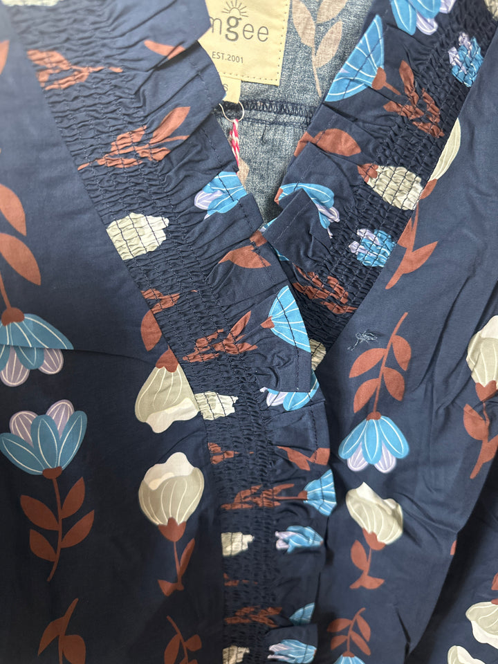 Mary’s True Blue Blouse