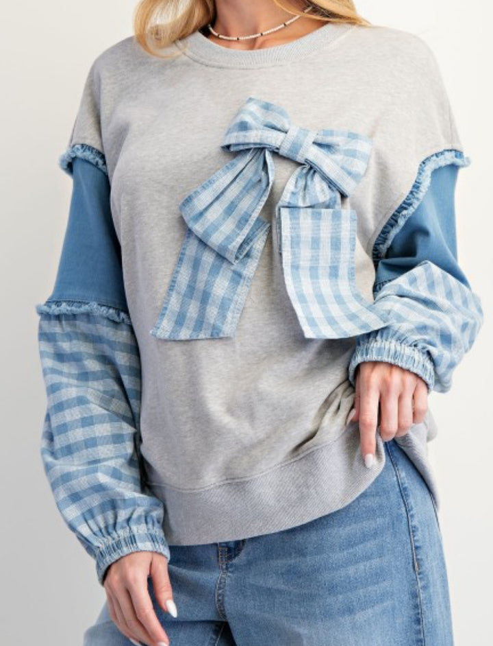 Charlotte’s Bow Sweatshirt